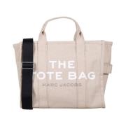 Beige Medium Tote Taske