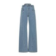 Ikoniske Bagsting Bomuld Jeans