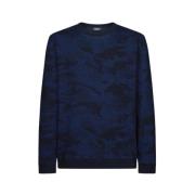 Camouflage crewneck sweatshirt