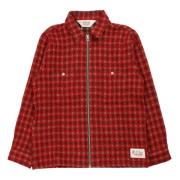 Ternet Flannel Zip Skjortejakke