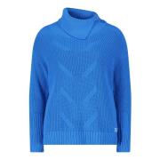 Grovstrikket turtleneck sweater