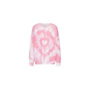 Hjerte Tie-Dye Sweatshirt