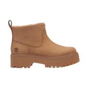 Varm Foret Mid Boot Hvede Nubuck