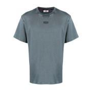 Sort Logo T-shirt Casual Stil