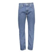 Denim Herre Jeans Blå 5 Lomme