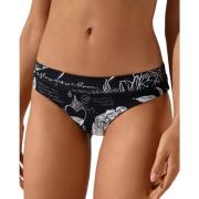 Sydelle Bikini Bund Sort-Hvid Print