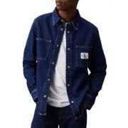 Denim Logo Lomme Skjorte