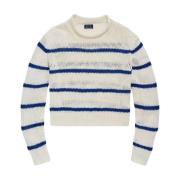 Bomuld Stribet Sweater