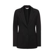 Jersey Blazer - Sort, Enkeltradet