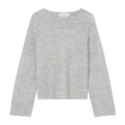 Strikket sweater i oversized