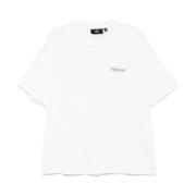 Oversize Bomuld Jersey Club Print T-shirt