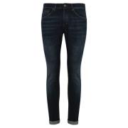 Mørke denim slim fit bukser