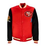 NFL Team Legacy Varsity Jakke Rød/Sort