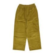 Utility Cord Easy Pant i Svovl Mos