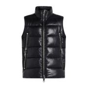 Sort Nylon Puffer Vest