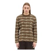 Stribet Crewneck Sweater