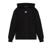 Sweatshirt med broderet logo