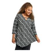 Stribet A-Form Bluse Magrethe