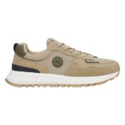 Dame Beige Sneakers lavet af Blødt Tekstiler & Eco-Læder ES8 ER00115854