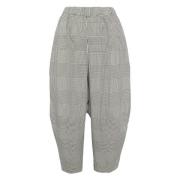 Elegant Houndstooth Tapered Bukser