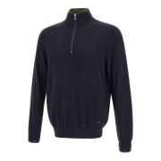 Herre Merinould Sweater, Marineblå