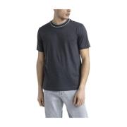 Bomuld og cashmere melange jersey T-shirt