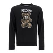 Teddy Bear Jacquard Bomuld T-shirt