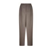 Taupe Large Fit Trousers