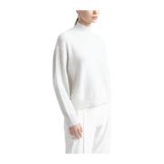 Uld, kashmir, lurex og palietgarn sweater