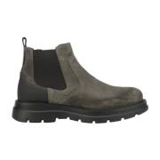 Urban Chunky Suede Chelsea Boots