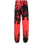 Grafisk Print Track Pants