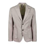 Bomuld Linned Blazer