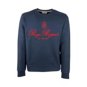 Broderet Crew Neck Sweatshirt