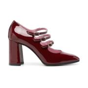 Bordeaux Patent Mary Jane Sko