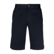 Marineblå Klassiske Chino Shorts