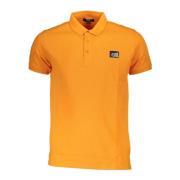 Orange Polo Shirt Mænd Kortærmet