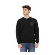 Moderne Crewneck Sweatshirt med Ribkanter