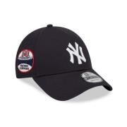 Sort Yankees Metallic Logo Kasket