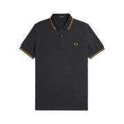 Antracit Twin Tipped Polo Skjorte