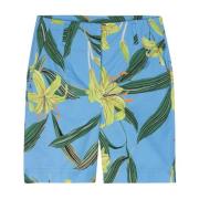 Blomstret Kvinders Shorts