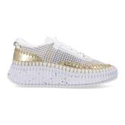 Hvide Guld Sneakers Nama SS25