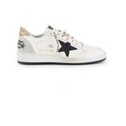 Glitter Star Hvide Sneakers