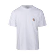 Hvid Fox Patch T-shirt