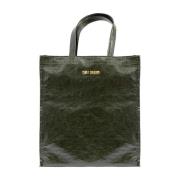 Linned Shopper Taske