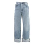 Slidte Fran straight leg jeans