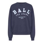 Sweatshirt med cool print