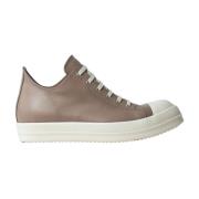 Italienske Læder Low Top Sneakers