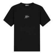 Stribet signatur T-shirt