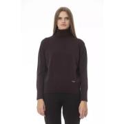 Luksuriøs Brun Uld Cashmere Sweater