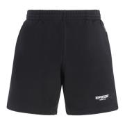 Bomulds Bermuda Shorts med Lommer